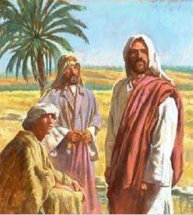 Jesús lleva a Santiago a Jerusalén