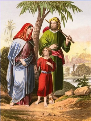 Jesús en Jerusalén con sus padres