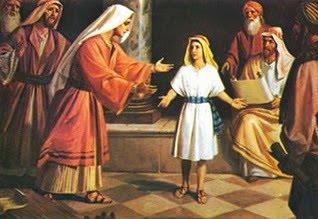 José y María encuentran a Jesús